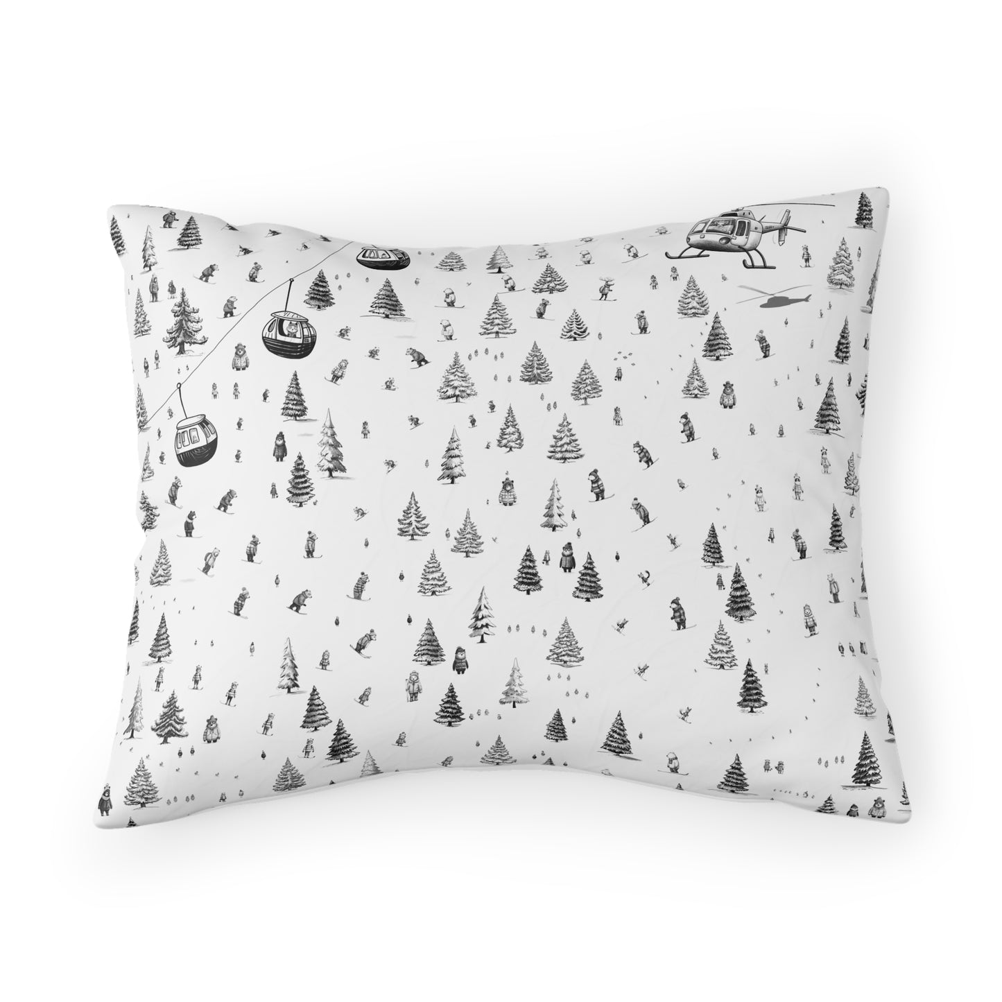 Ski Jamboree Pillow Sham