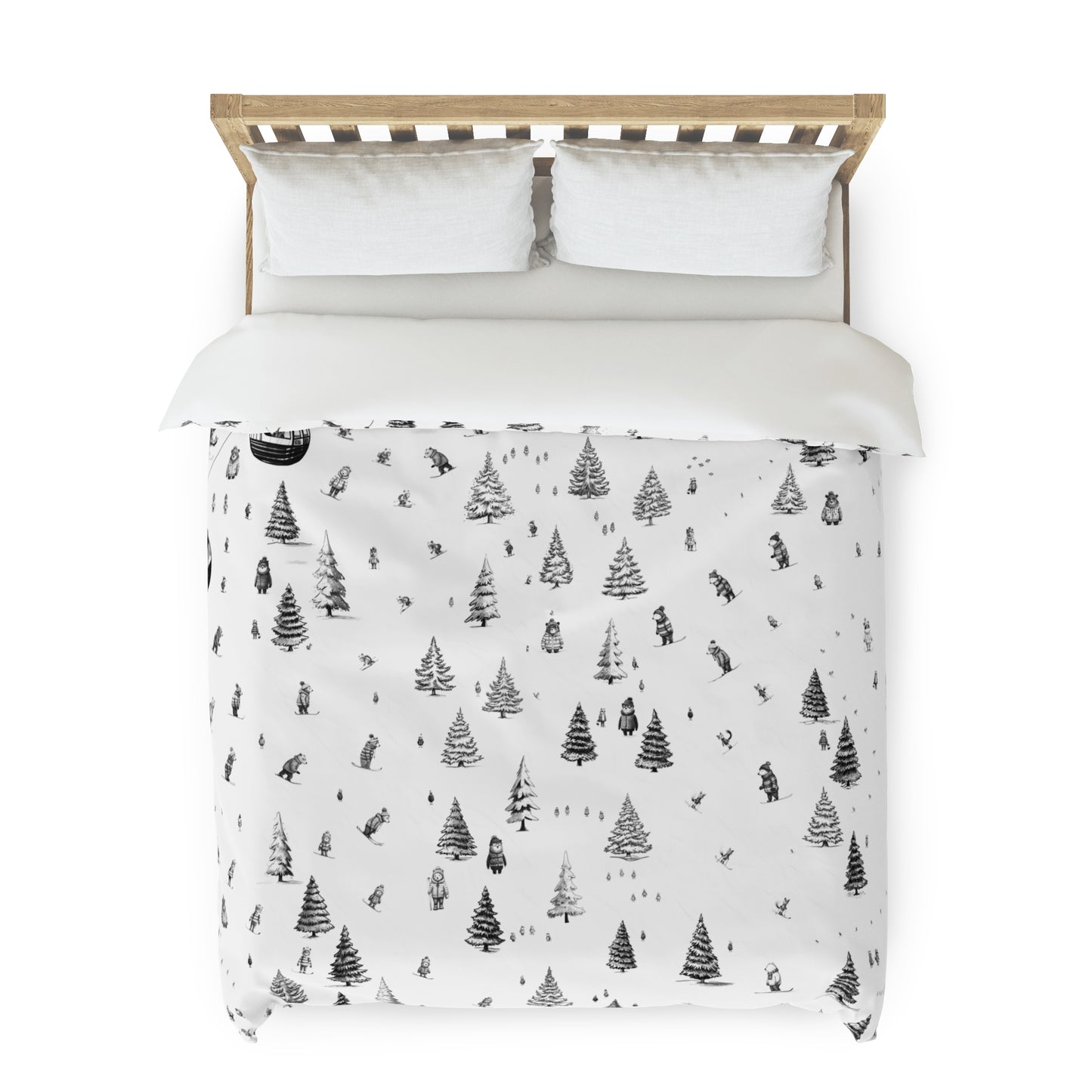 Ski Jamboree Duvet Cover