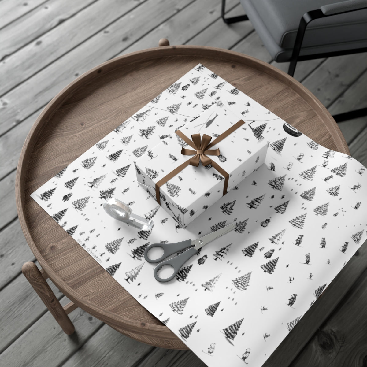 Ski Jamboree Gift Wrapping Paper